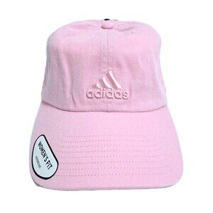 Adidas Saturday Aeroready Womens Cap Hat Cap True Pink Adjustable NEW